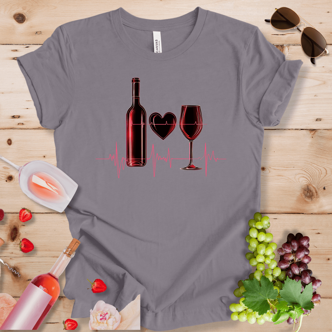 Heartbeat Wine with Heart