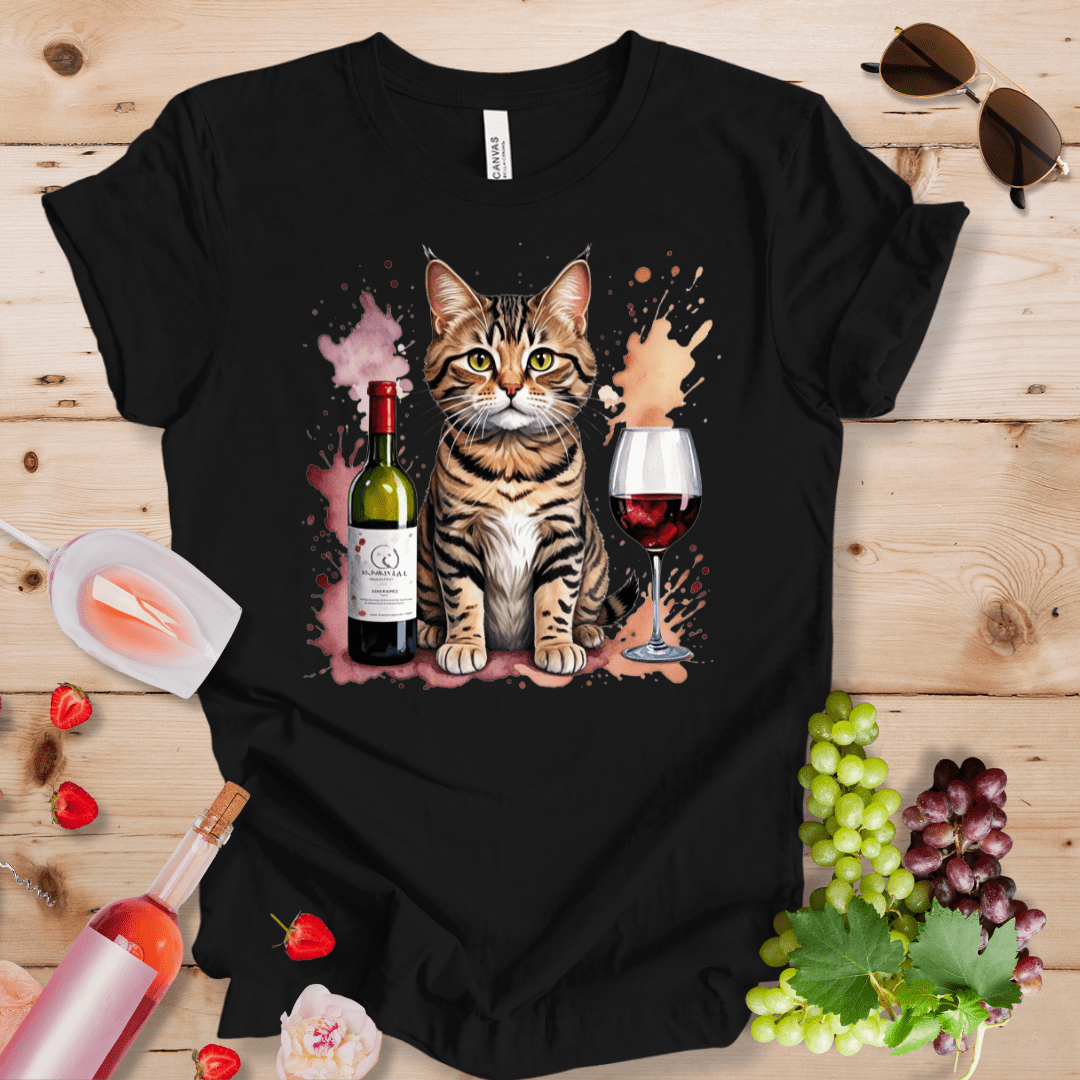 Tabby and Wine