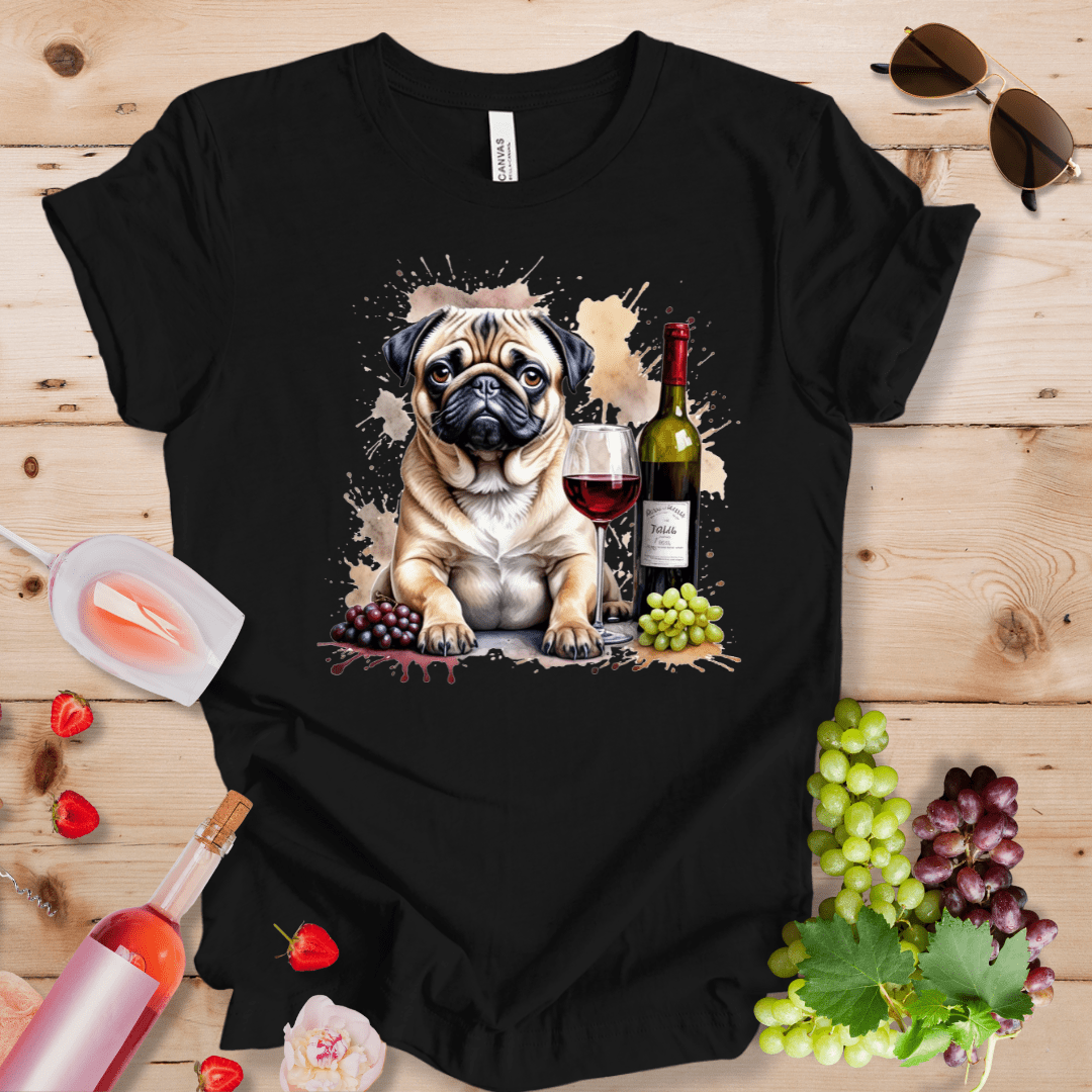 Pug and Wine