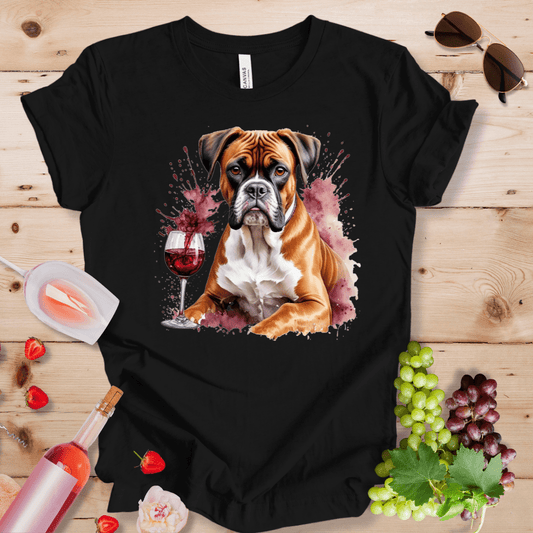 Boxer and Wine