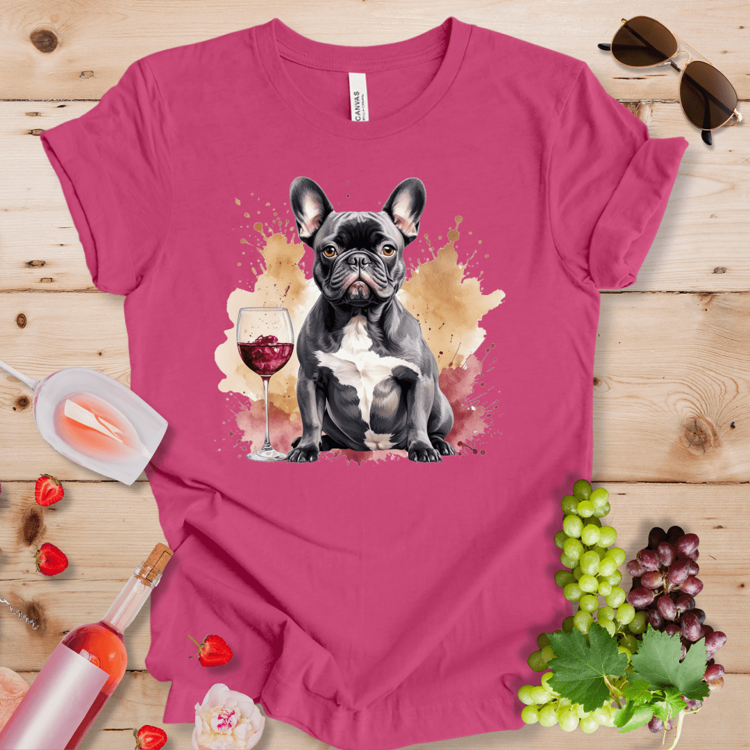 Frenchie and Wine