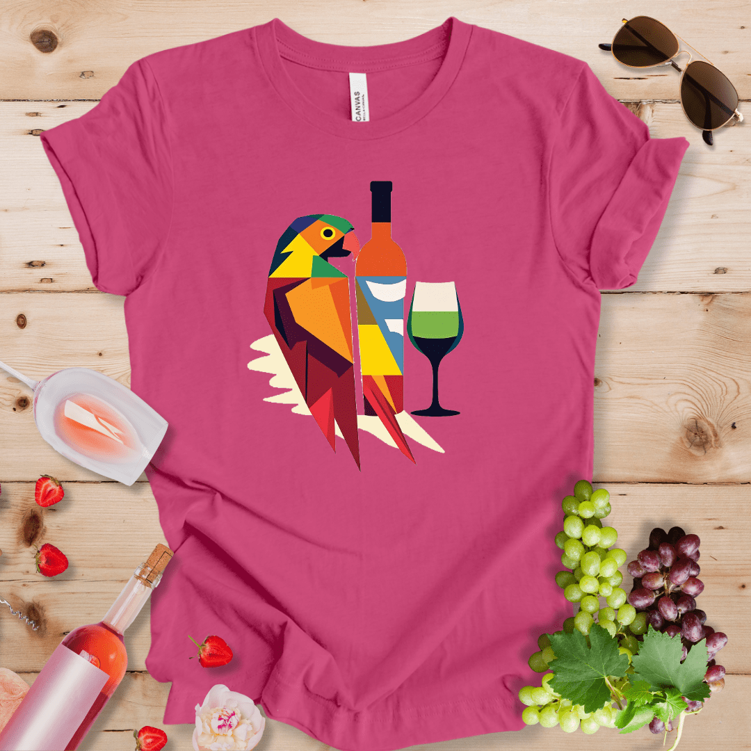 Parrot Abstract Wine