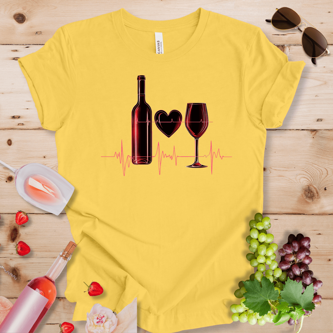 Heartbeat Wine with Heart