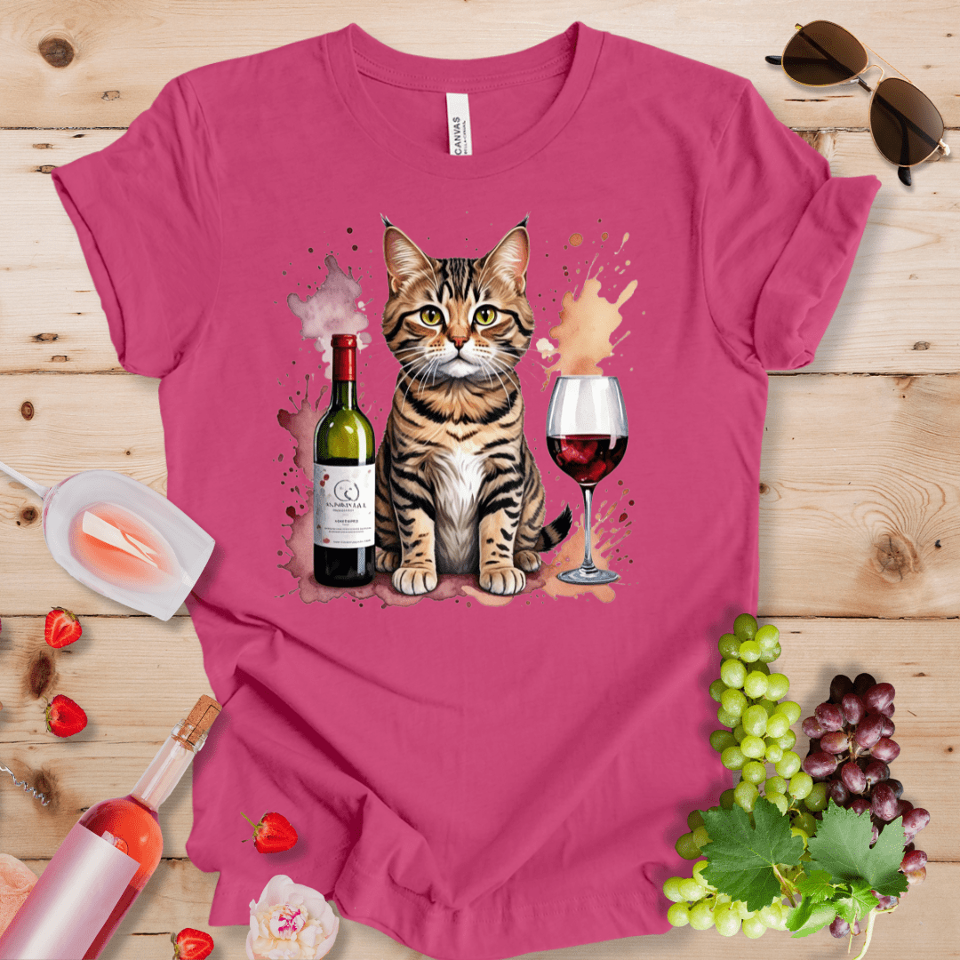 Tabby and Wine