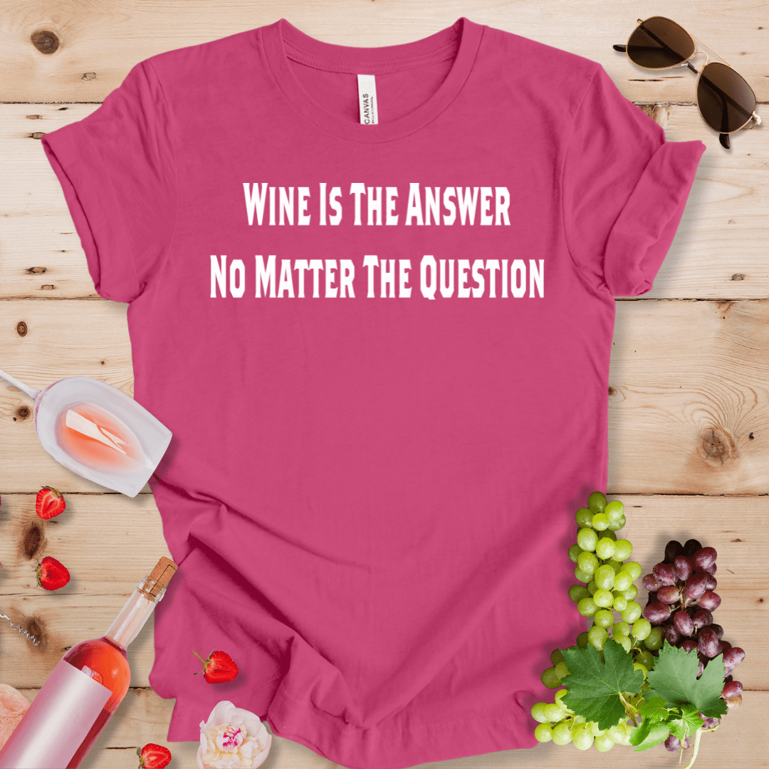 Wine Is The Answer No Matter The Question