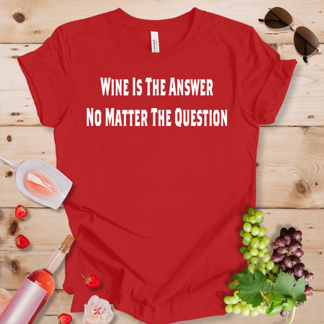 Wine Is The Answer No Matter The Question