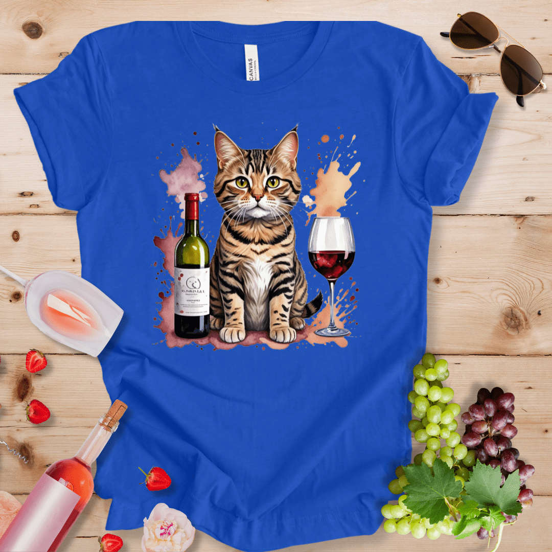 Tabby and Wine