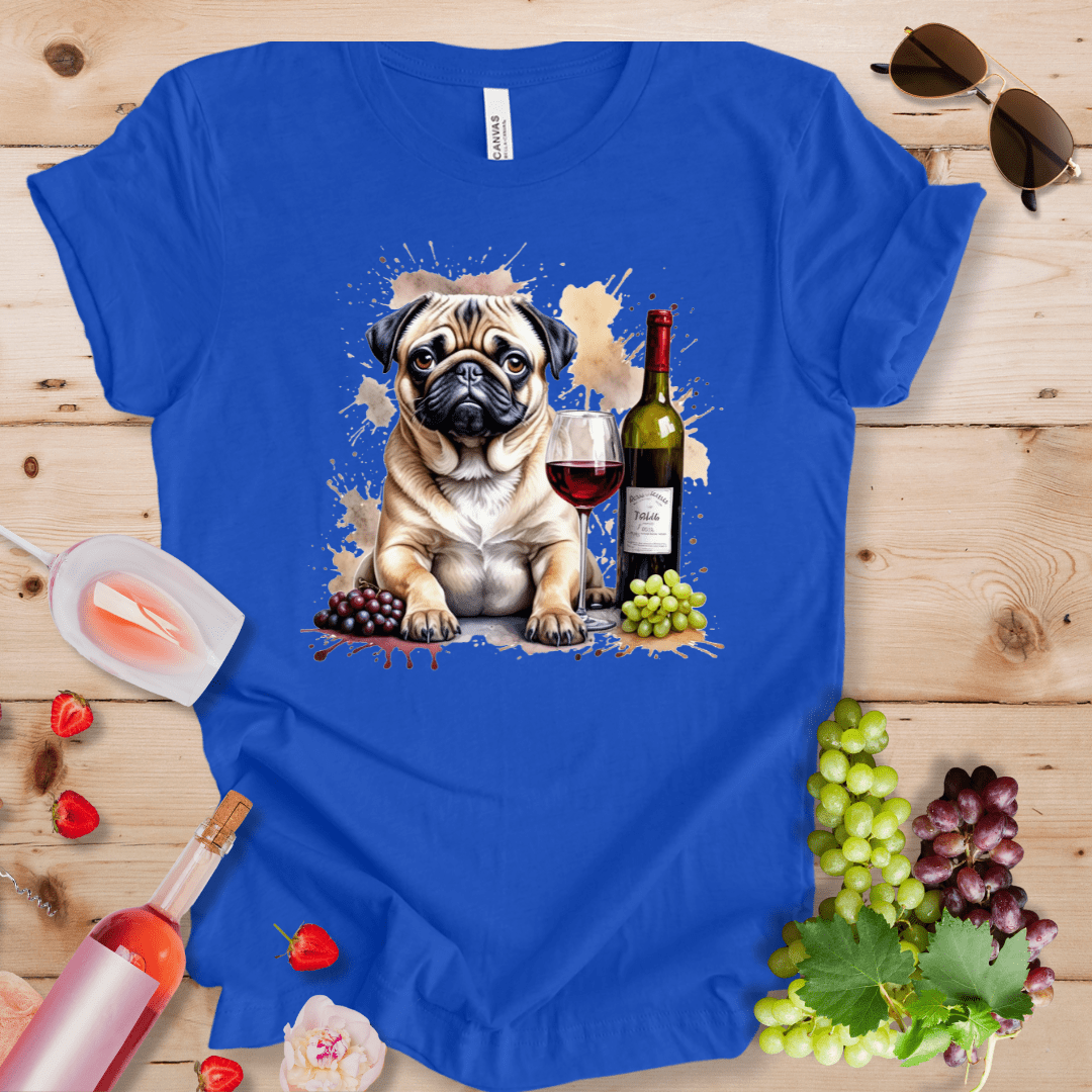 Pug and Wine