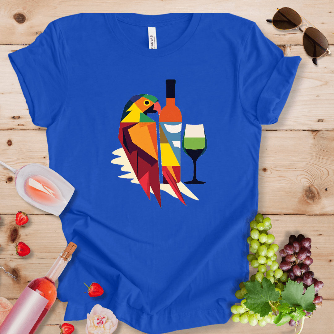 Parrot Abstract Wine