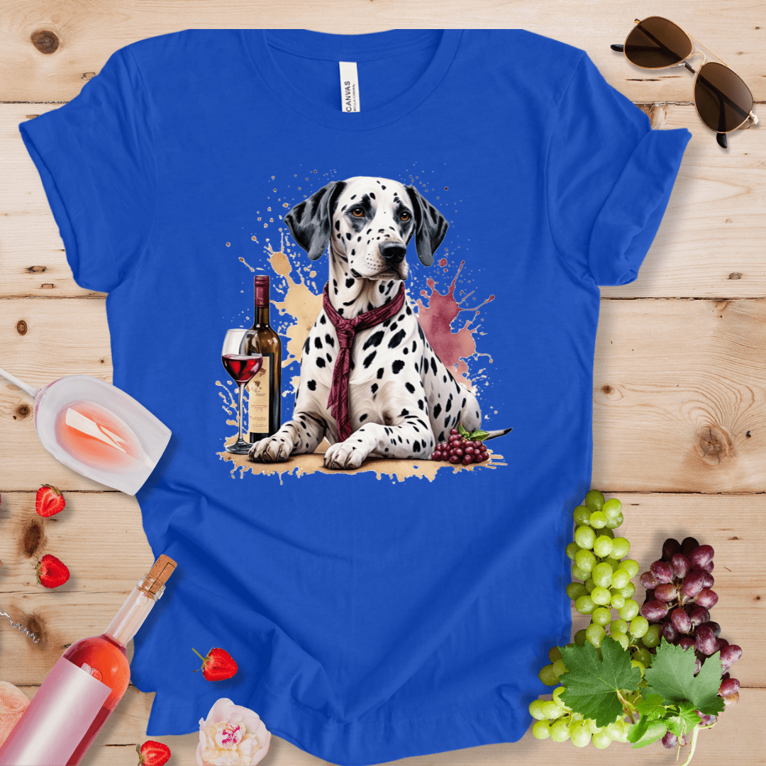 Dalmatian and Wine