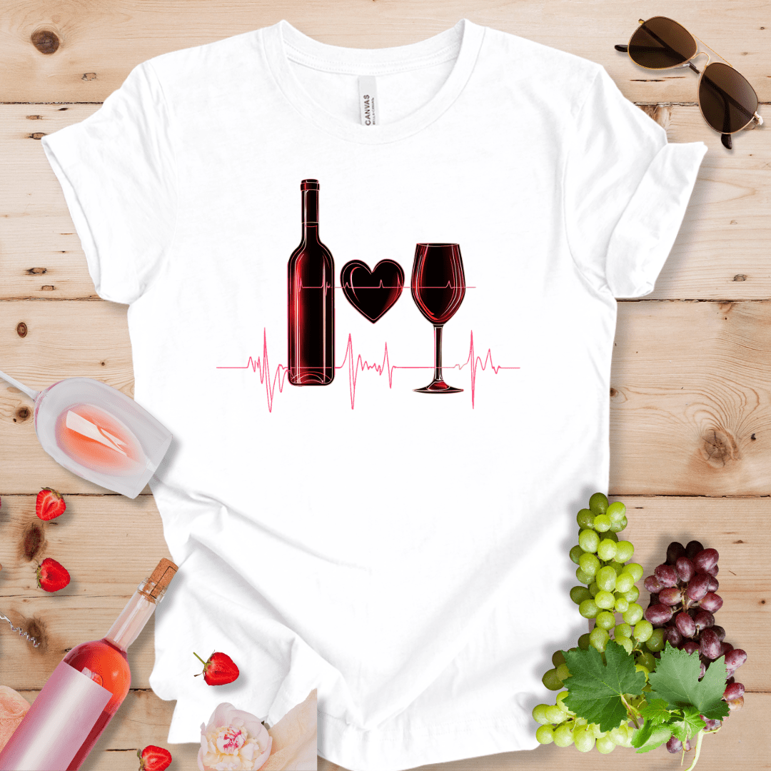 Heartbeat Wine with Heart