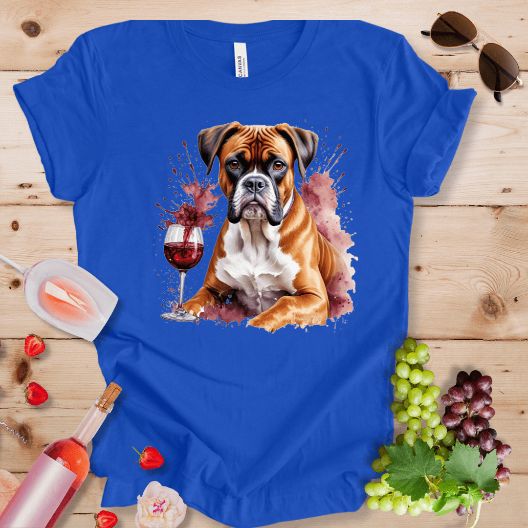 Boxer and Wine