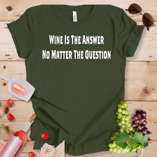 Wine Is The Answer No Matter The Question