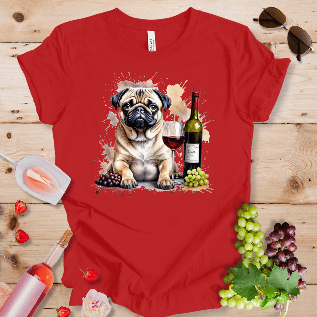 Pug and Wine