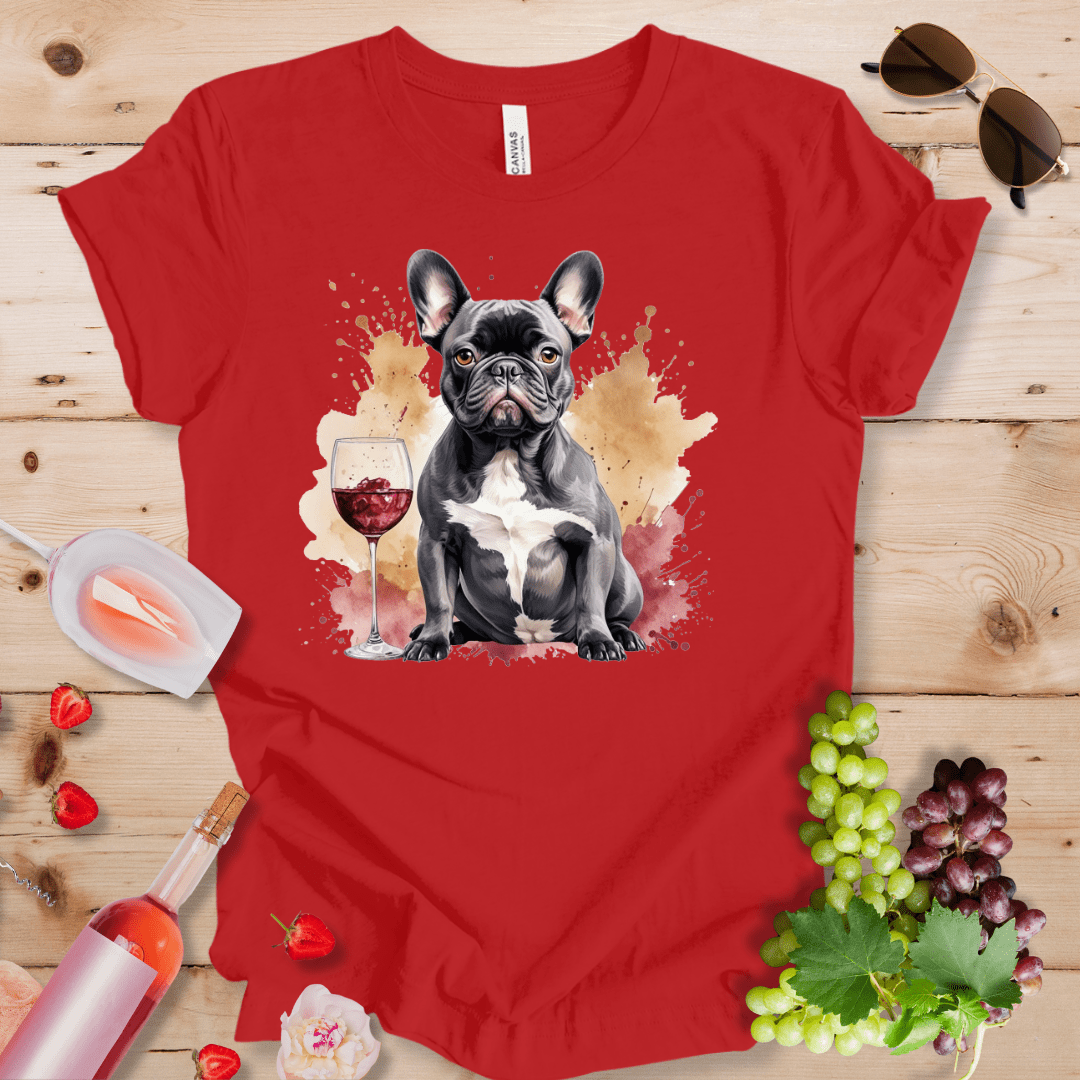 Frenchie and Wine