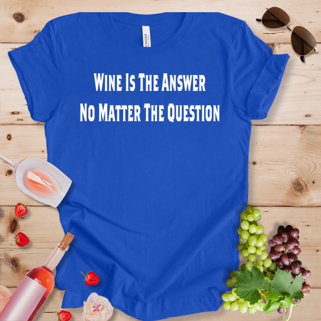 Wine Is The Answer No Matter The Question