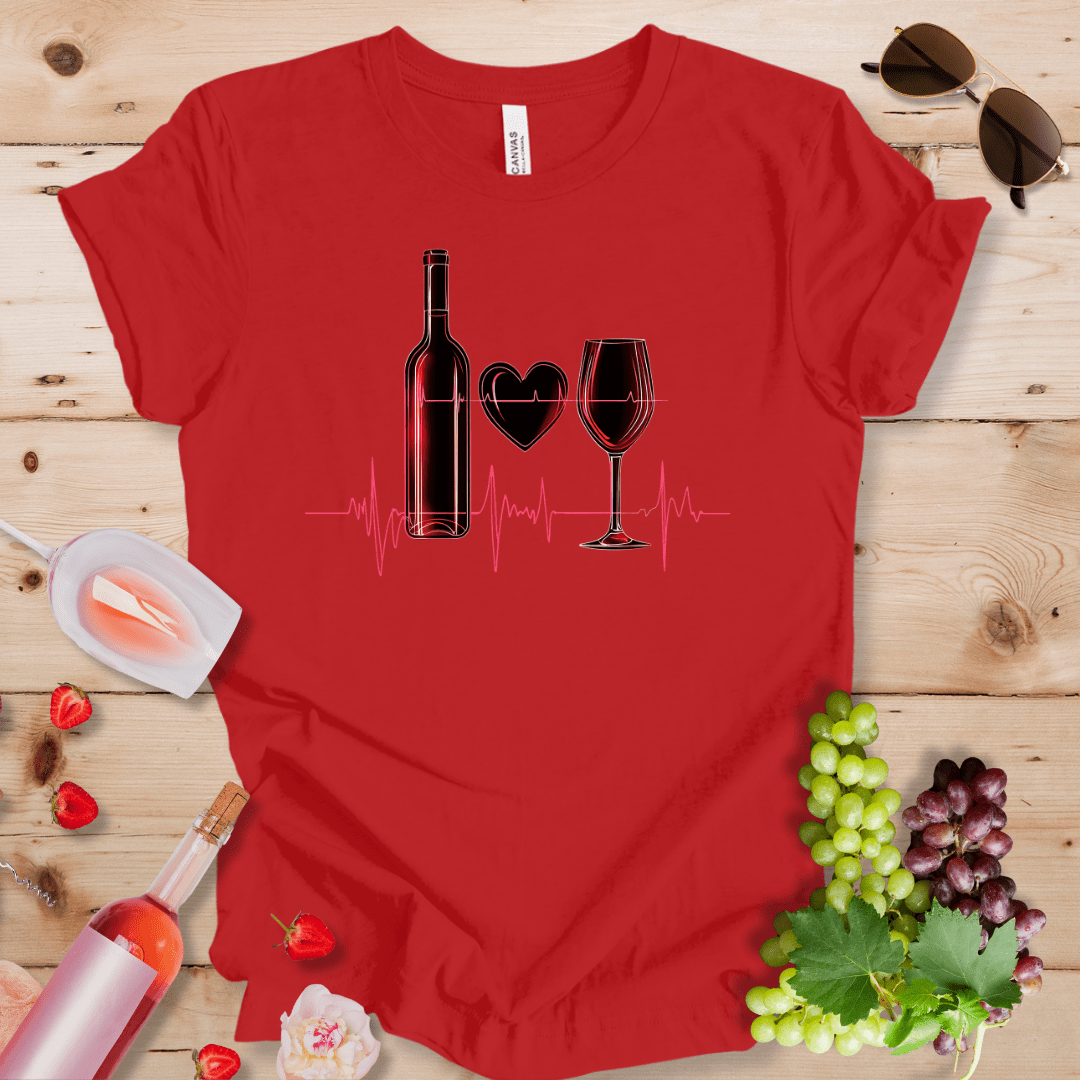 Heartbeat Wine with Heart