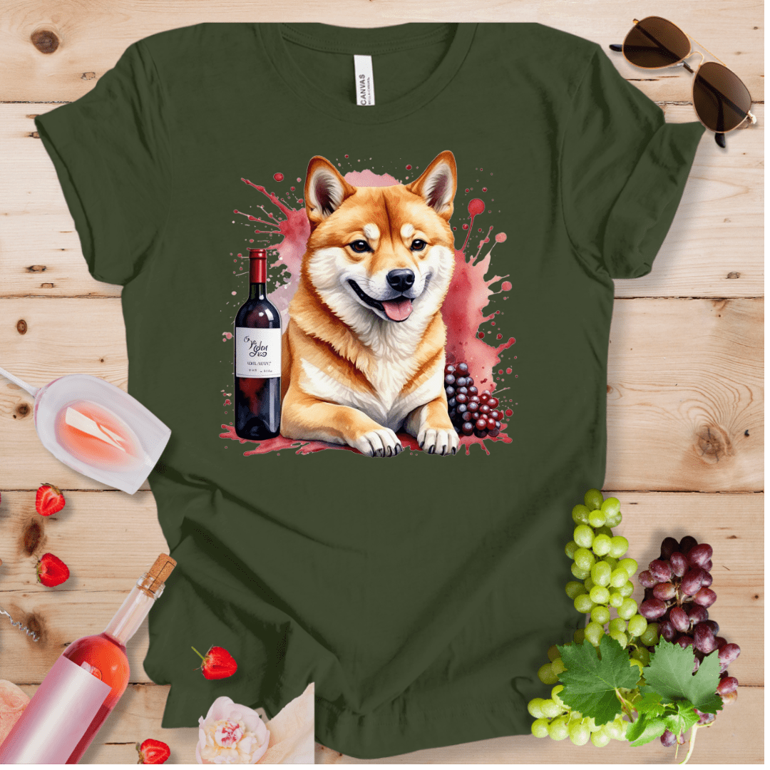 Shiba Inu and Wine