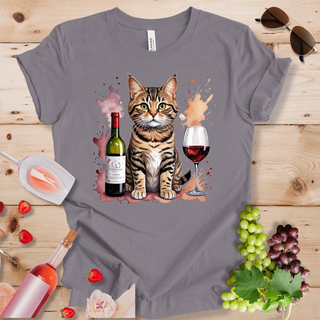 Tabby and Wine