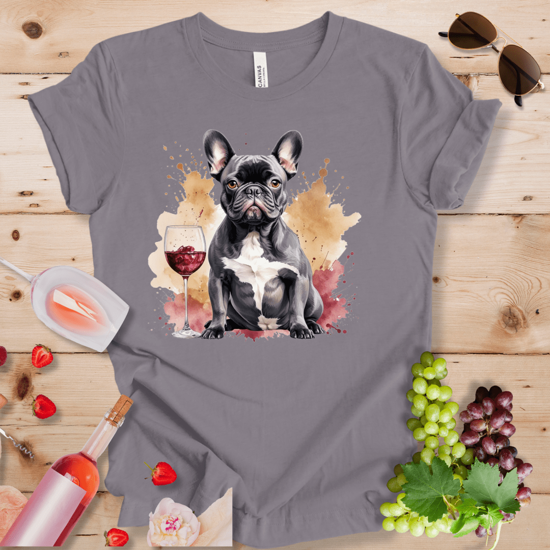 Frenchie and Wine