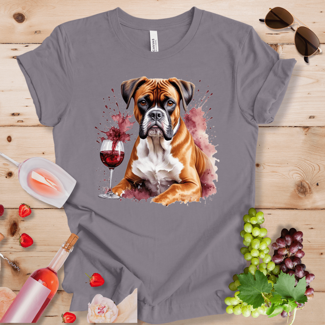 Boxer and Wine