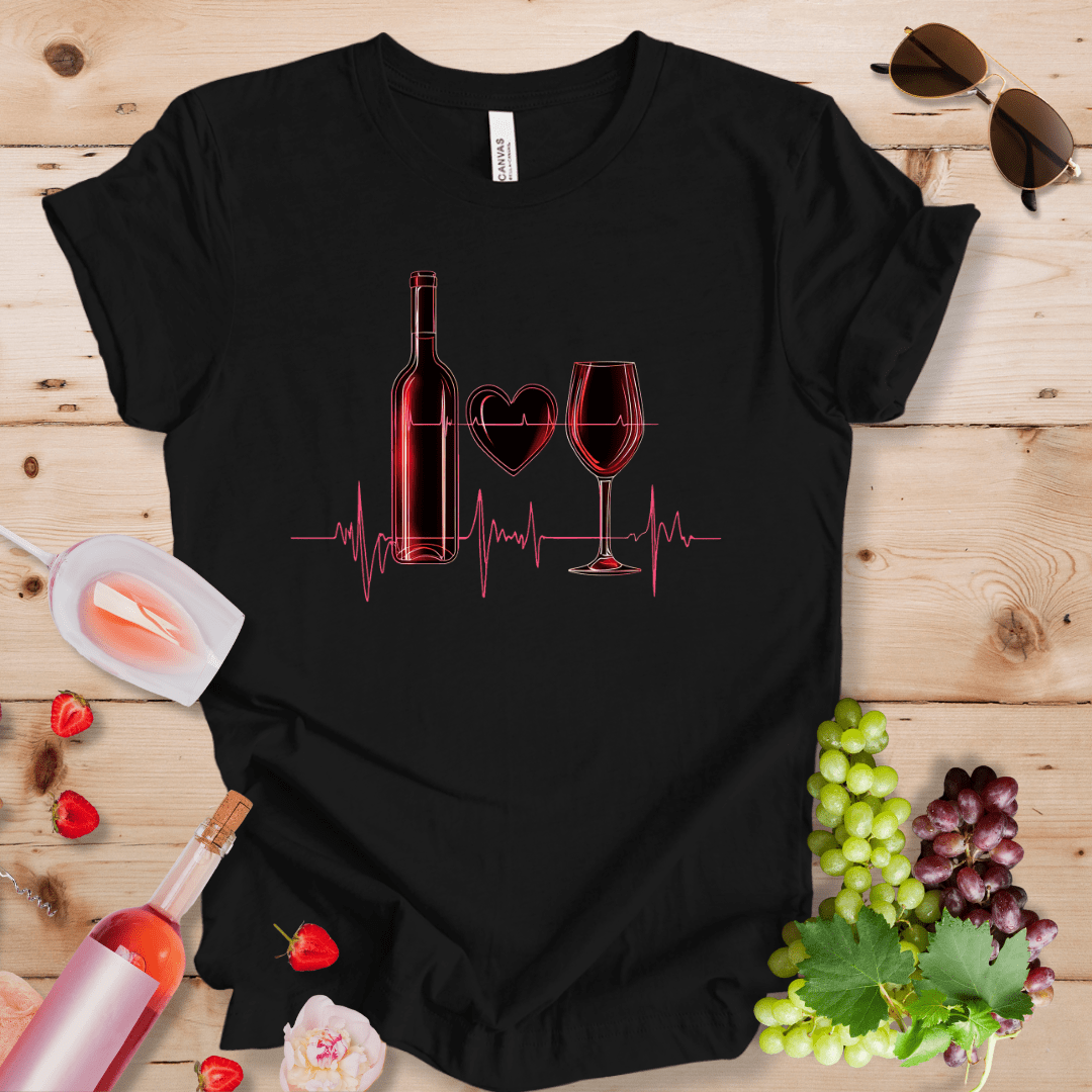 Heartbeat Wine with Heart