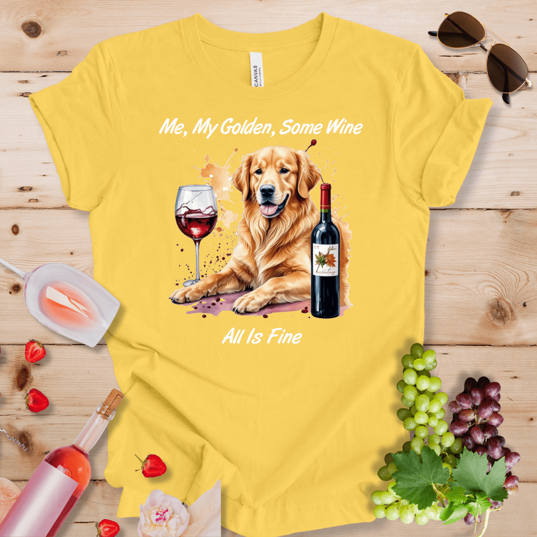 Me, My Golden, Some Wine - All is Fine