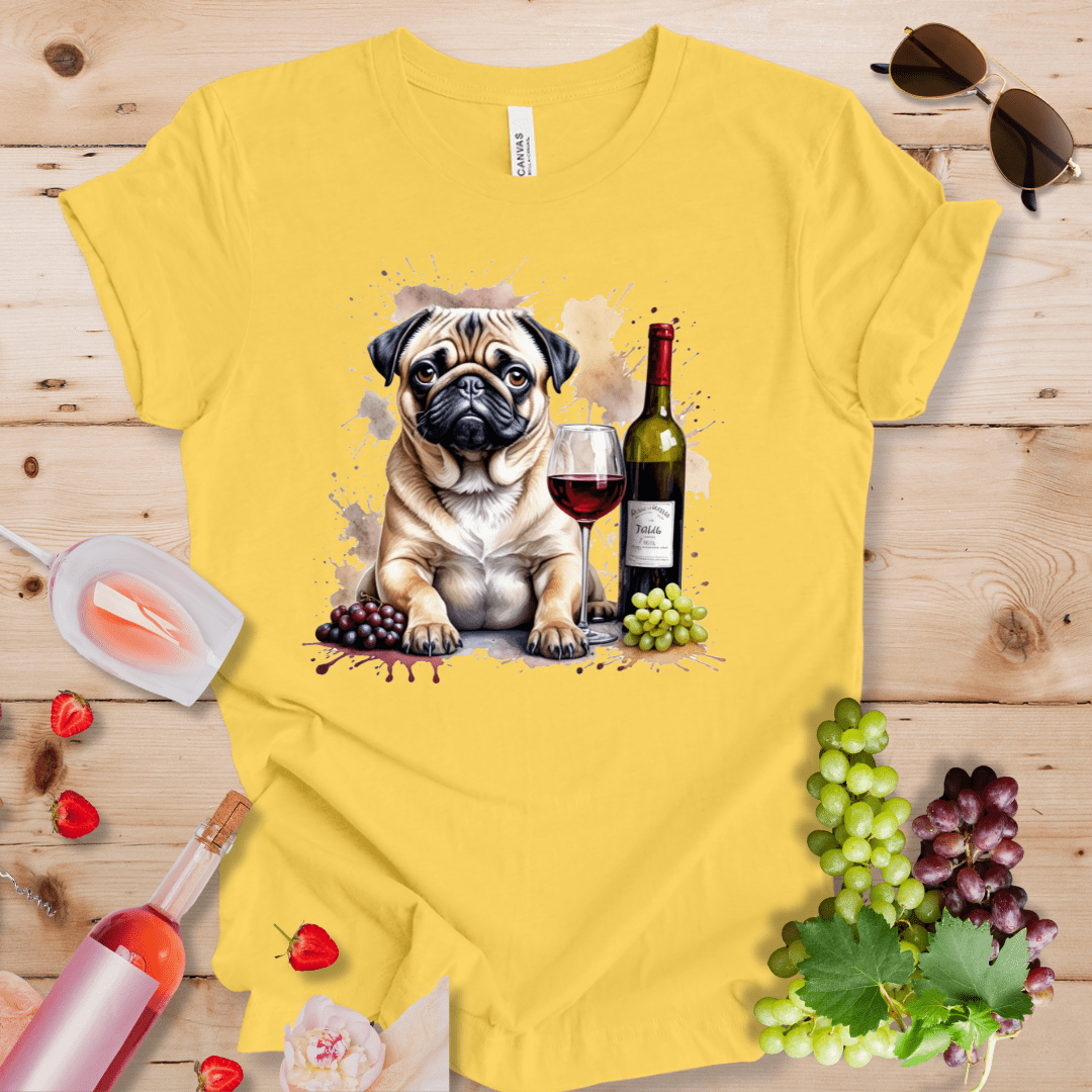 Pug and Wine