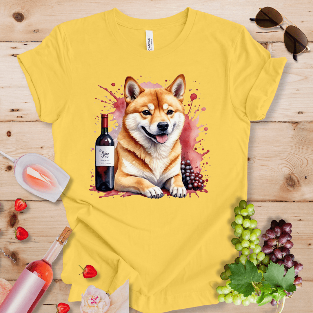 Shiba Inu and Wine