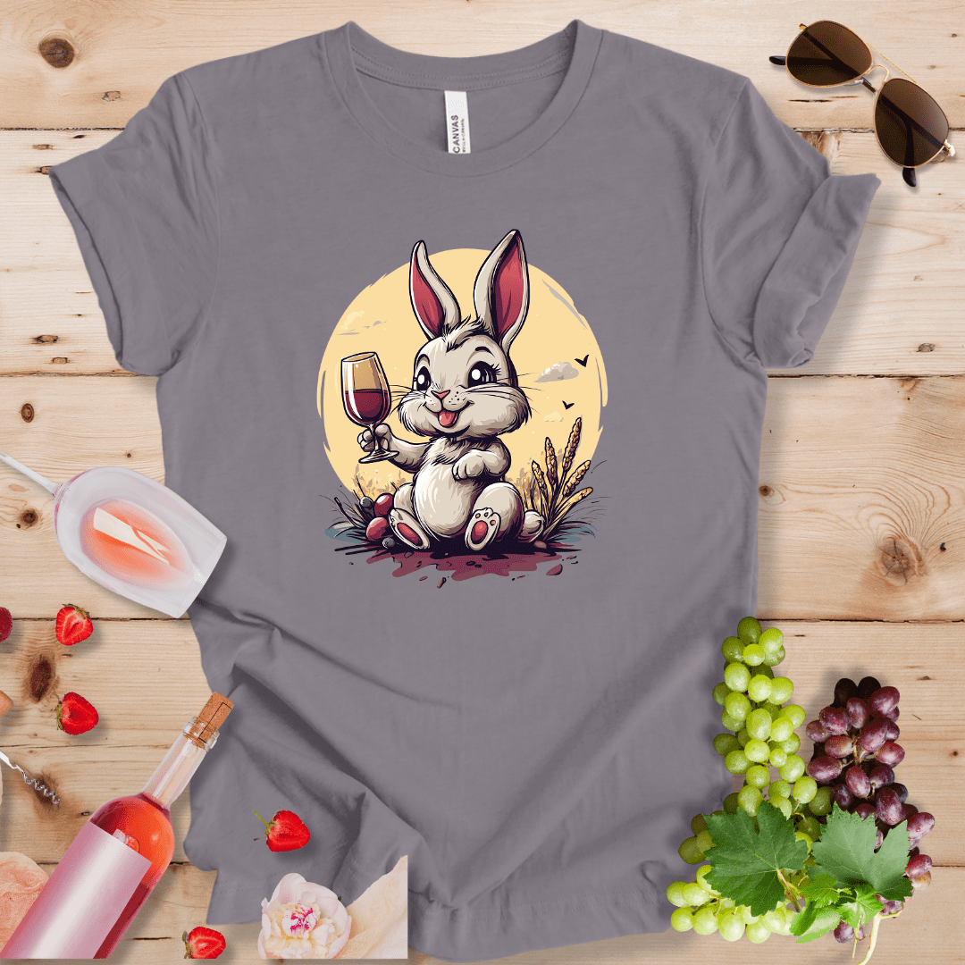 Cute Wine Bunny