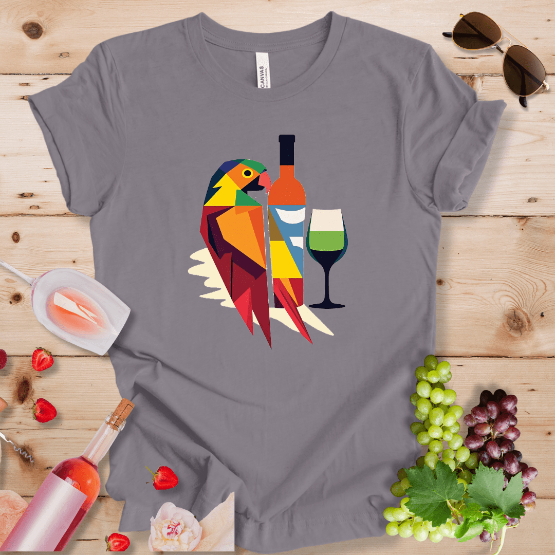 Parrot Abstract Wine