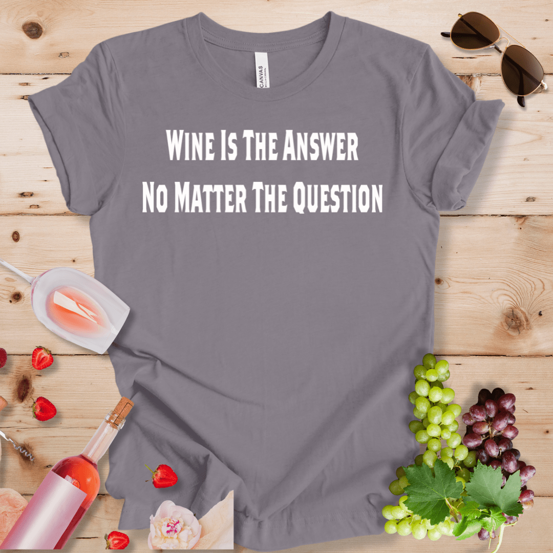 Wine Is The Answer No Matter The Question