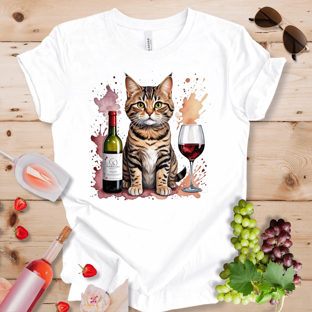 Tabby and Wine