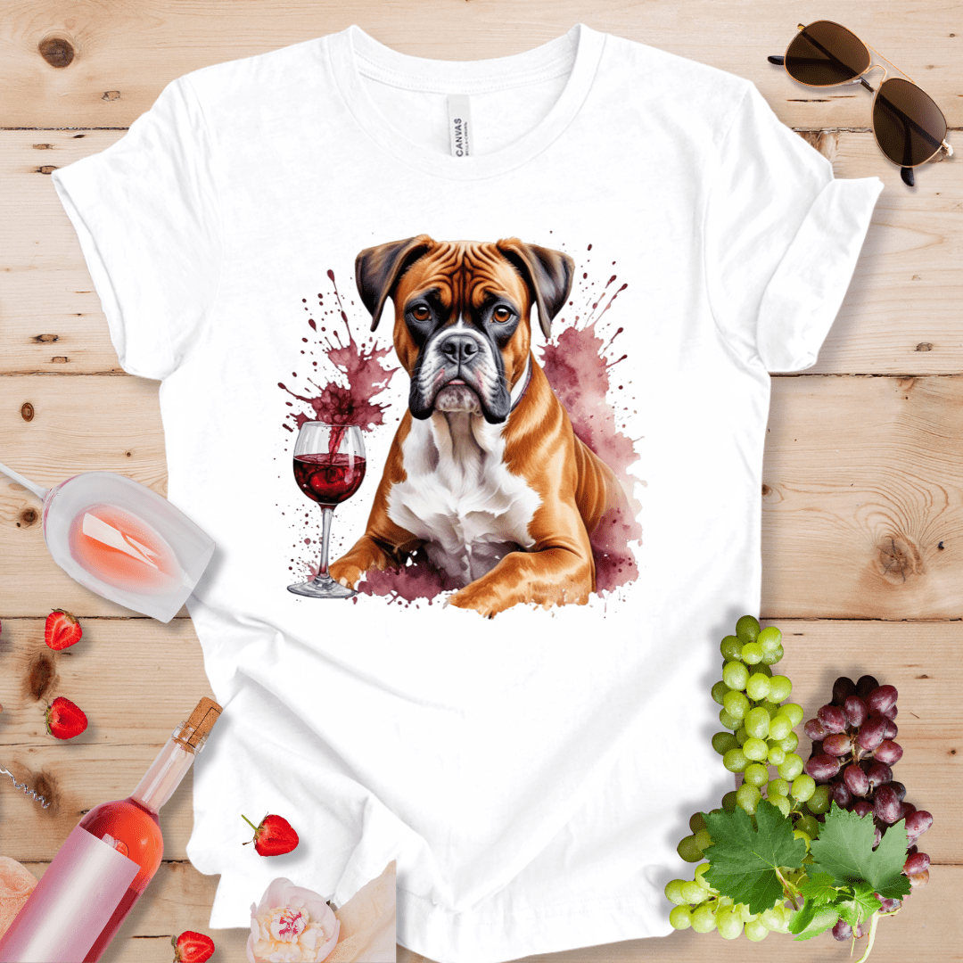 Boxer and Wine