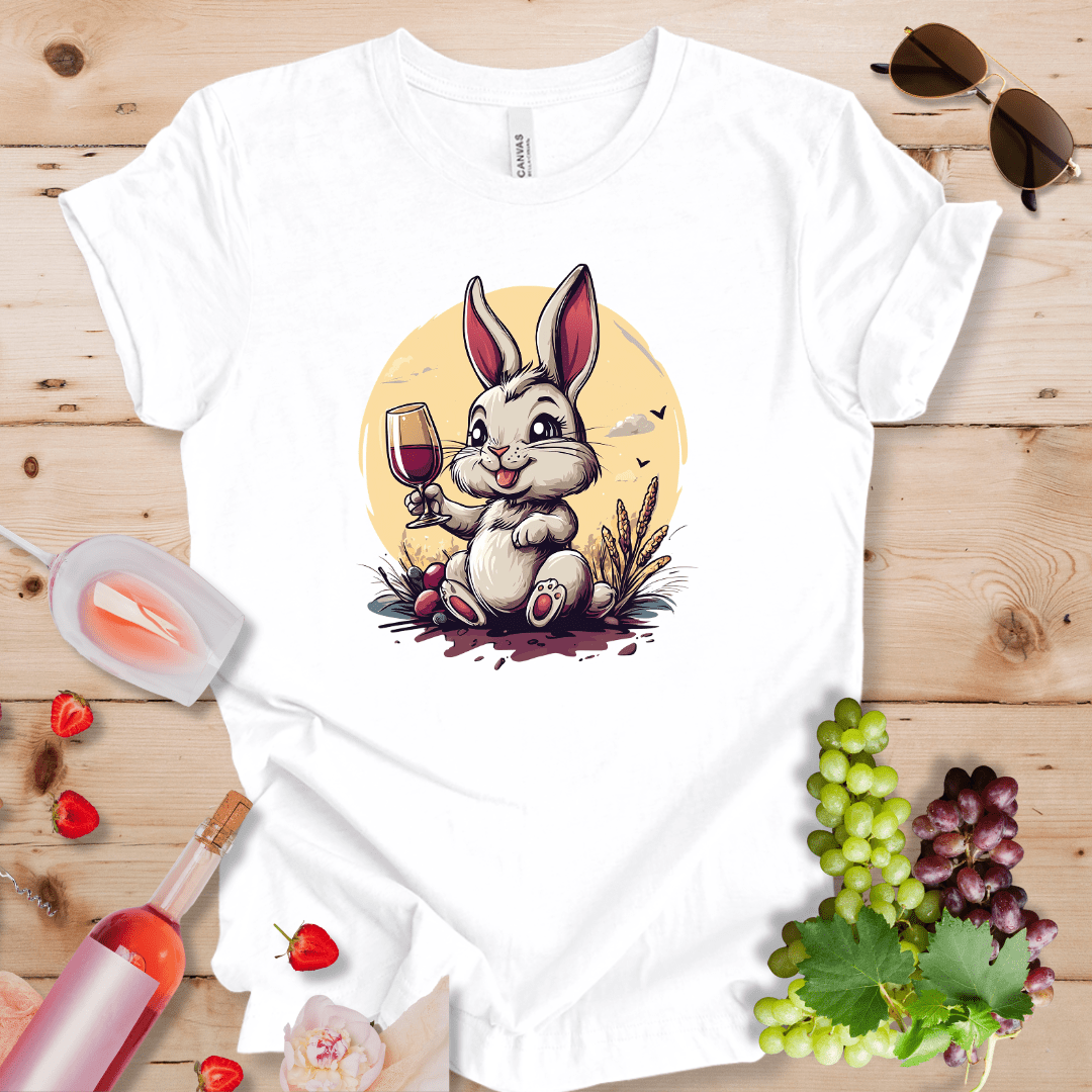 Cute Wine Bunny