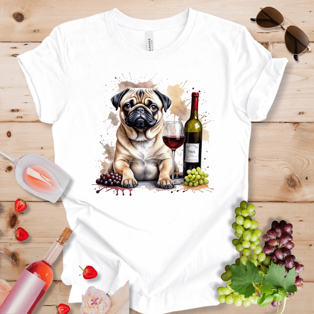 Pug and Wine