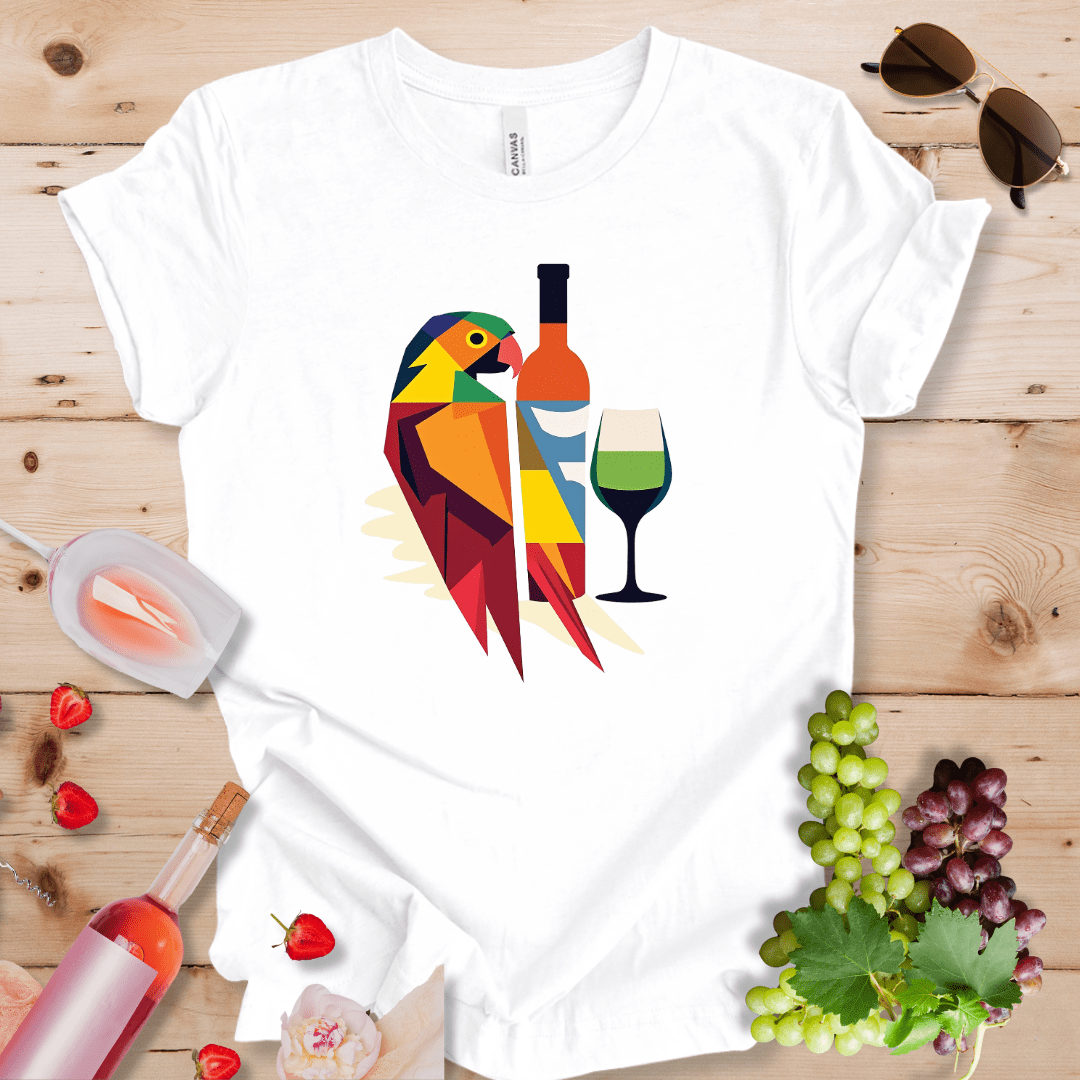 Parrot Abstract Wine