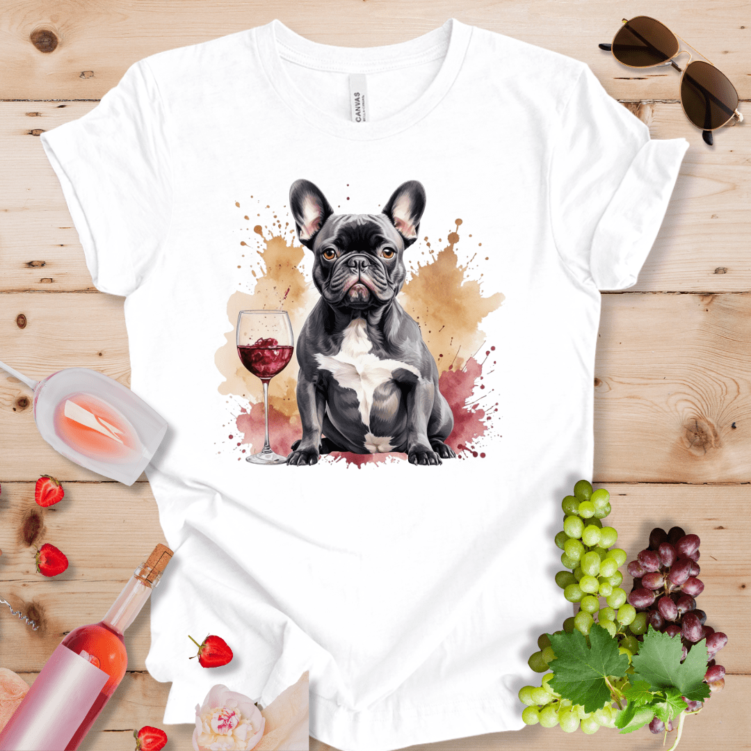 Frenchie and Wine