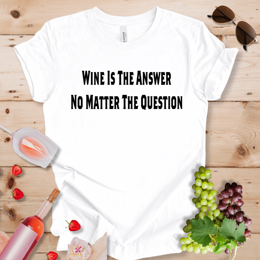 Wine Is The Answer No Matter The Question